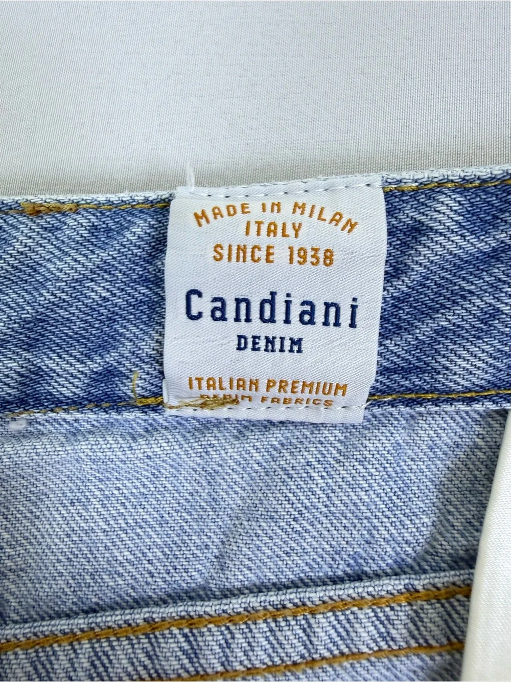 SuitSupply Candiani Selvedge Denim Jeans 30x30 Made in Italy